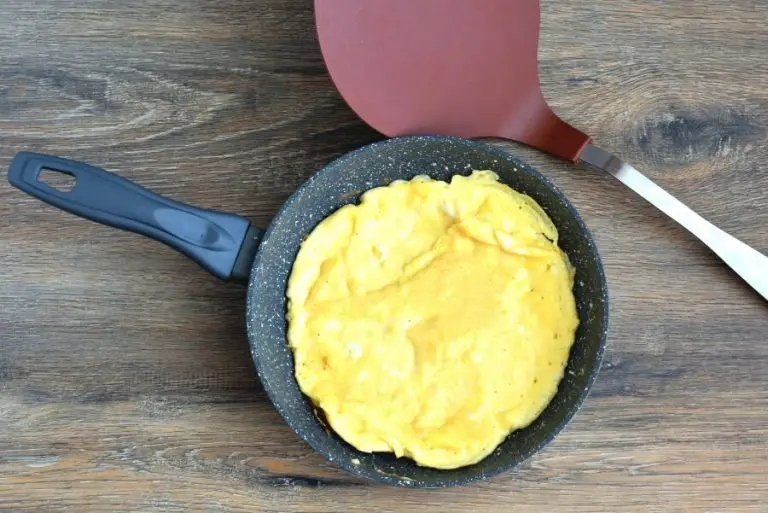 Step 2 - Keto Cream Cheese and Tomato Omelet with Chives