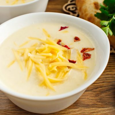Creamy Cheddar Cheese Soup Recipe - Cook.me Recipes