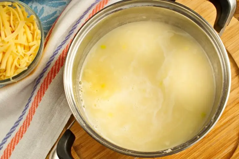 Step 4 - Creamy Cheddar Cheese Soup