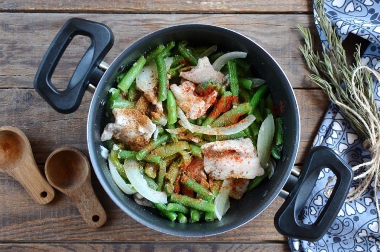 Step 2 - Keto Creole Green Beans