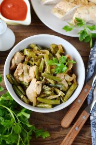 Keto Creole Green Beans