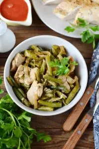 Keto Creole Green Beans