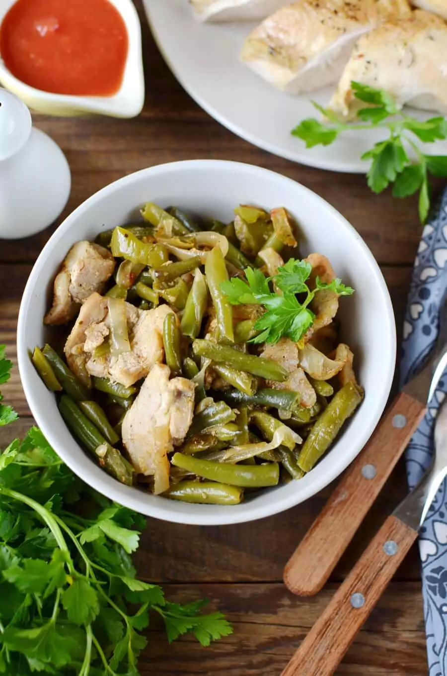Keto Creole Green Beans