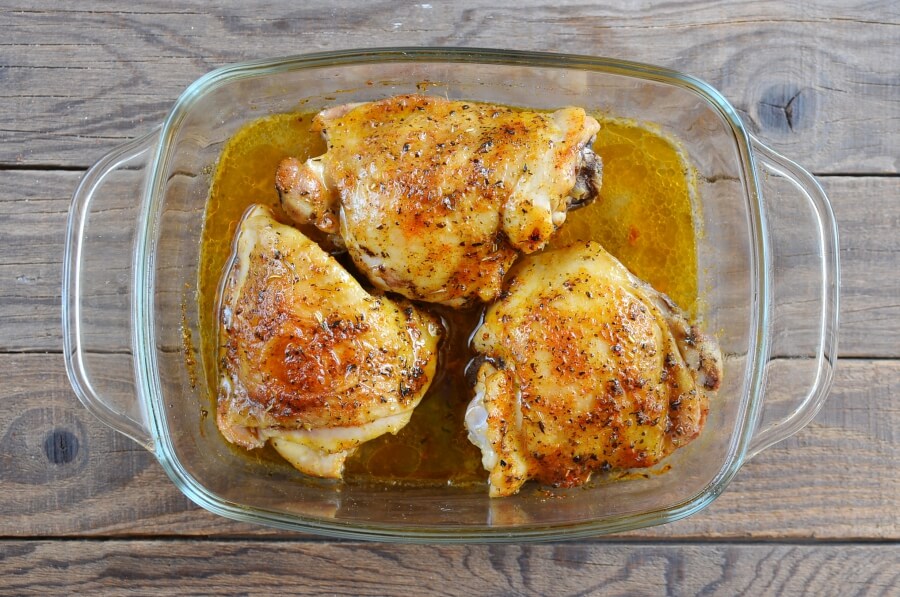 Keto Crispy Baked Chicken Thighs recipe - step 8