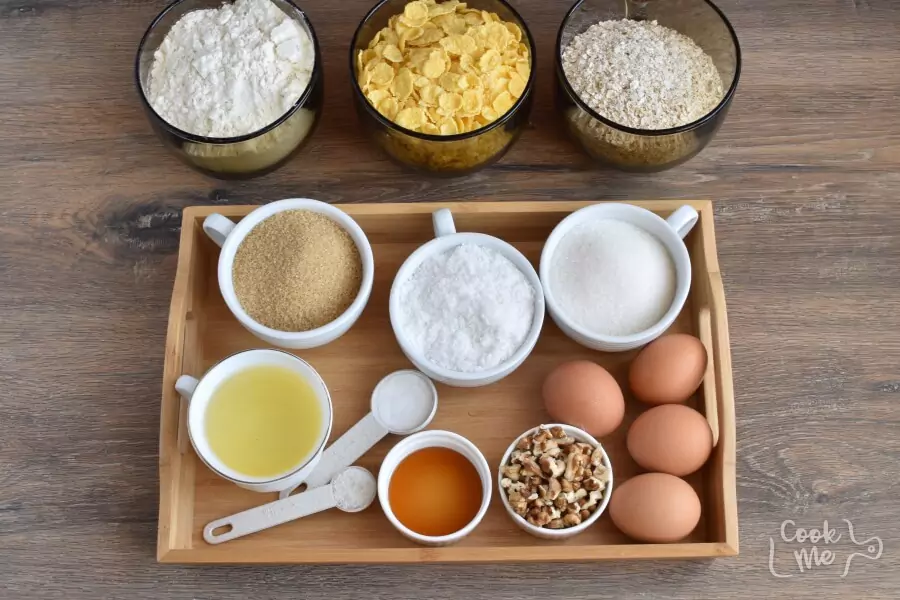 Ingredients for Dishpan Cookies