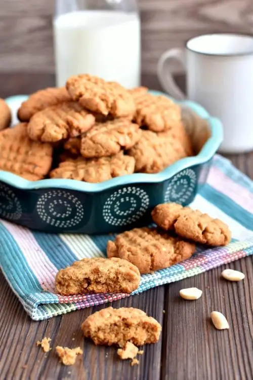 Easy Cake Mix Peanut Butter Cookies
