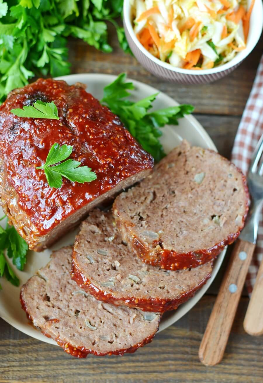 Easy Meatloaf Recipe Ever Cook Me Recipes   Easy Meatloaf The Best Meatloaf Simple Meatloaf 10 