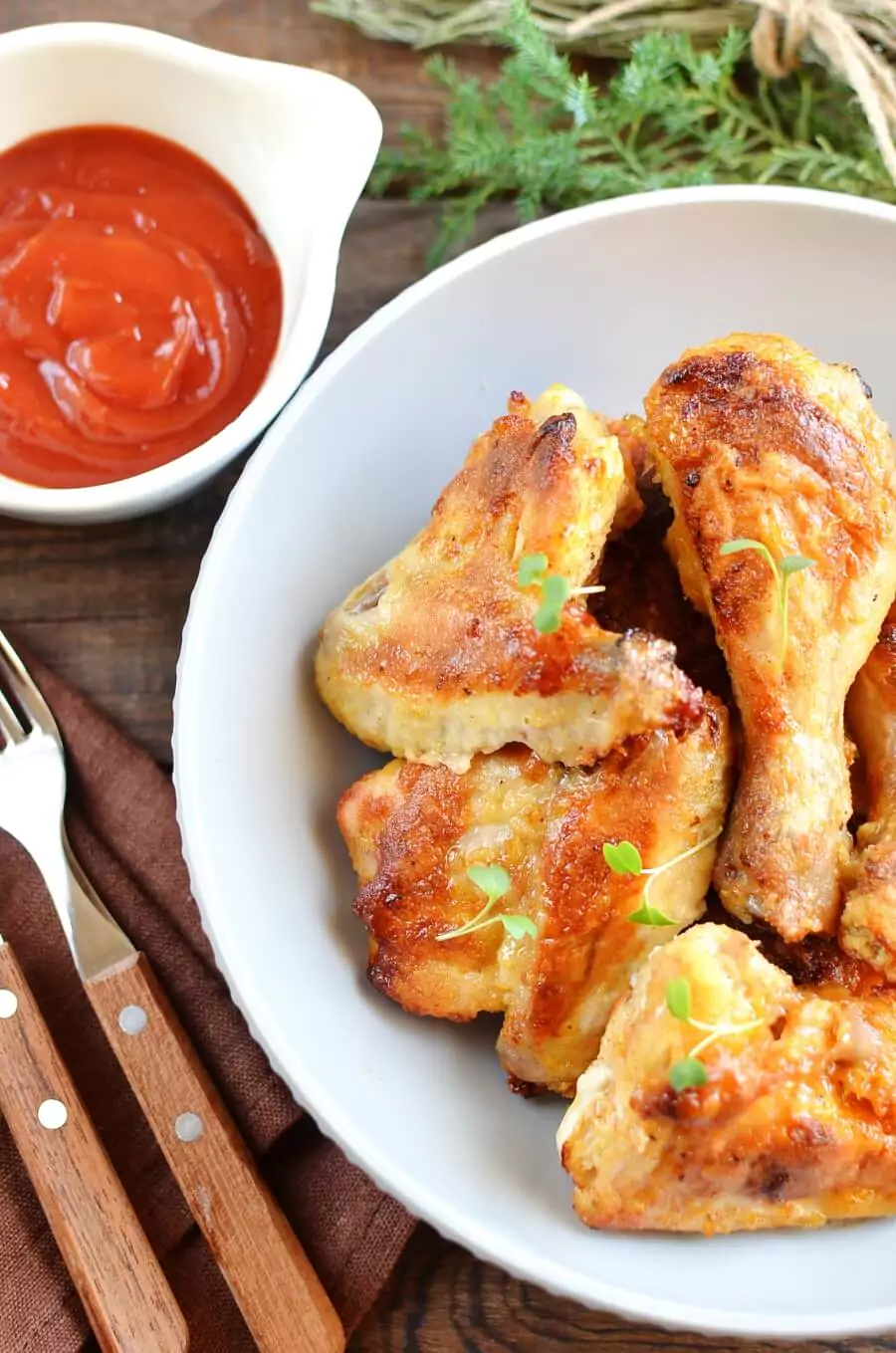 Easy Shake and Bake Chicken