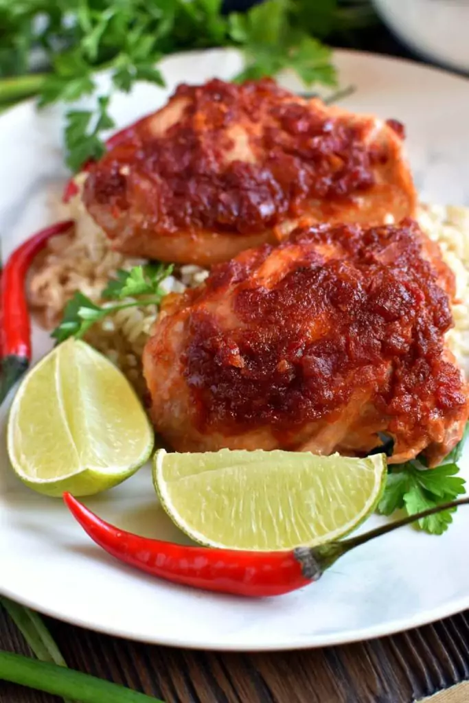 Easy Spicy Mexican-American Chicken