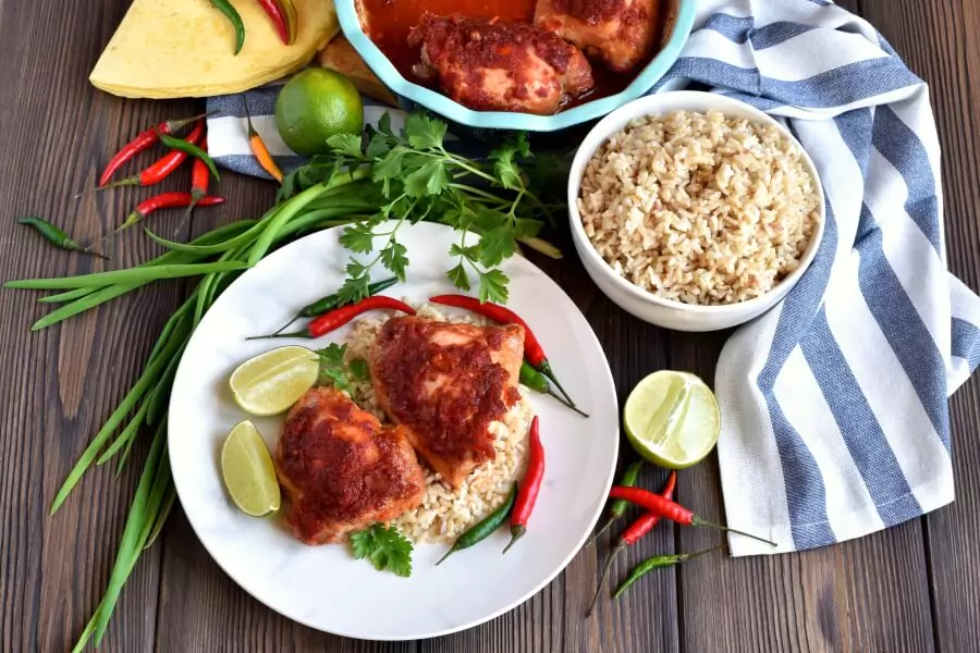 Easy Spicy Mexican-American Chicken