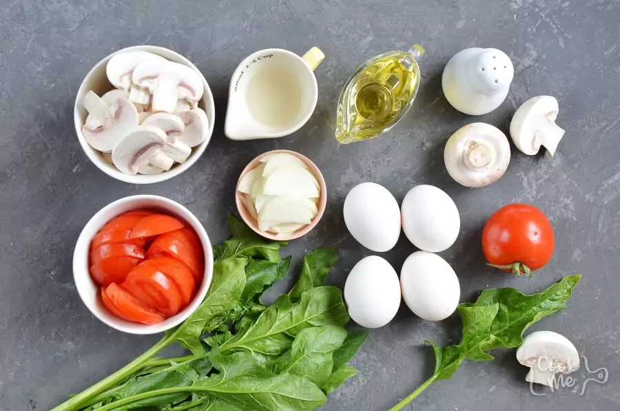 Ingredients for Fabulous Spinach Salad