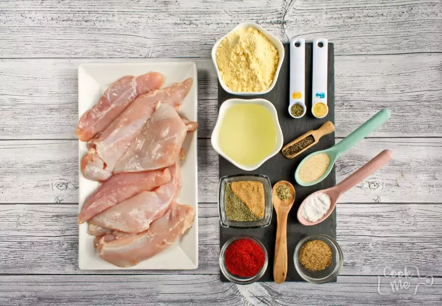 Ingredients for Gluten-Free Kentucky Fried Chicken™-Style Coating