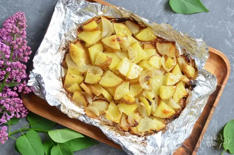 Step 5 - Grilled Potatoes and Onion
