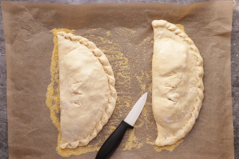 Step 8 - Ham and Cheese Calzones