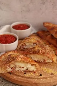 Ham and Cheese Calzones