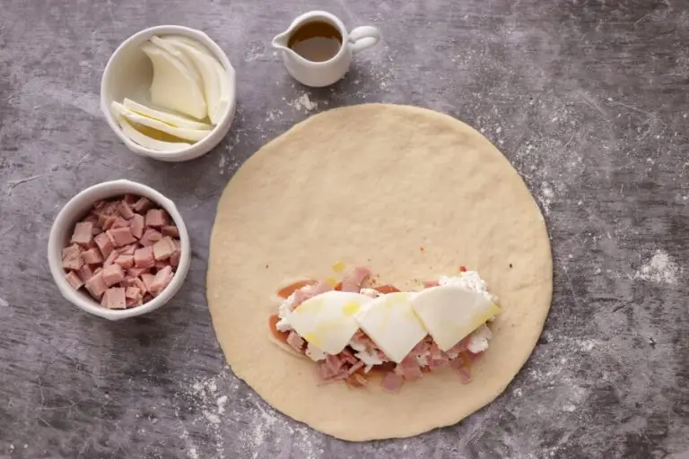 Step 6 - Ham and Cheese Calzones