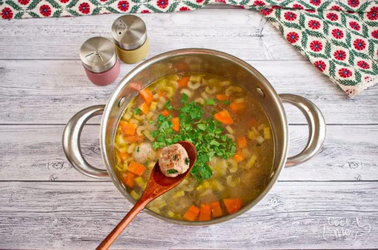 Step 8 - Homemade Albondigas Soup