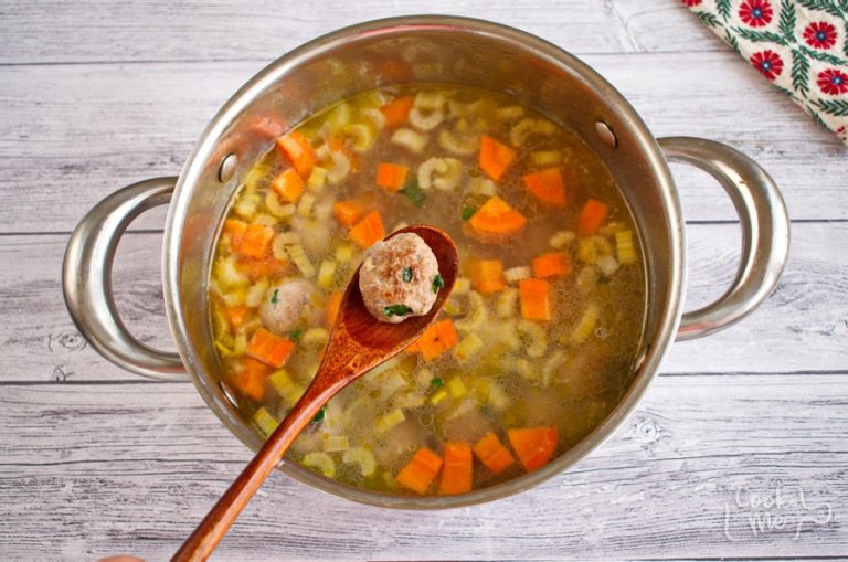 Step 8 - Homemade Albondigas Soup