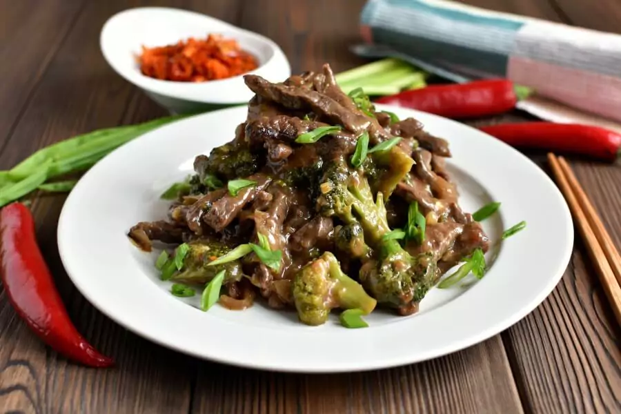 Hot and Tangy Broccoli Beef