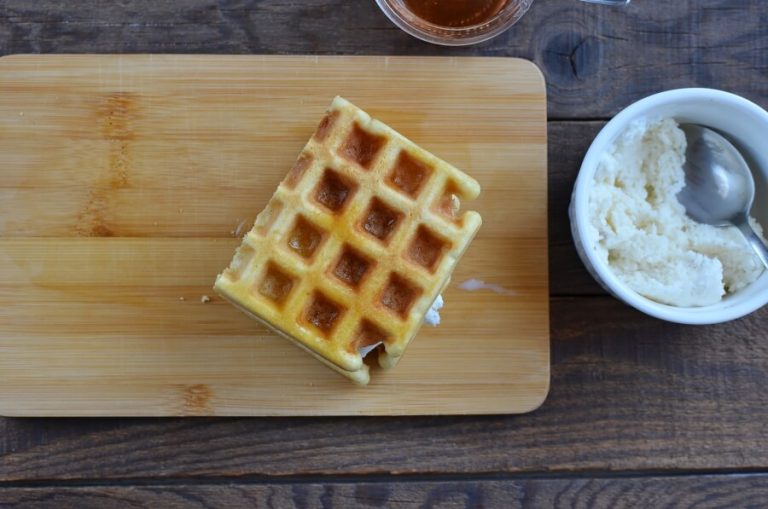 Step 5 - Ice Cream Waffle Sandwich