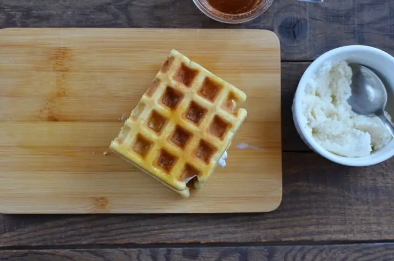 Step 5 - Ice Cream Waffle Sandwich