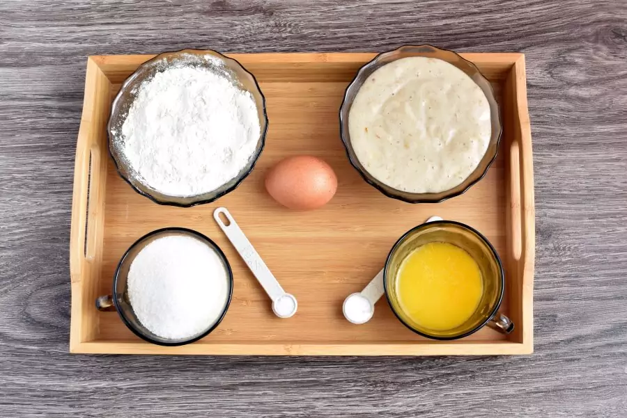 Ingredients for Joy’s Easy Banana Bread