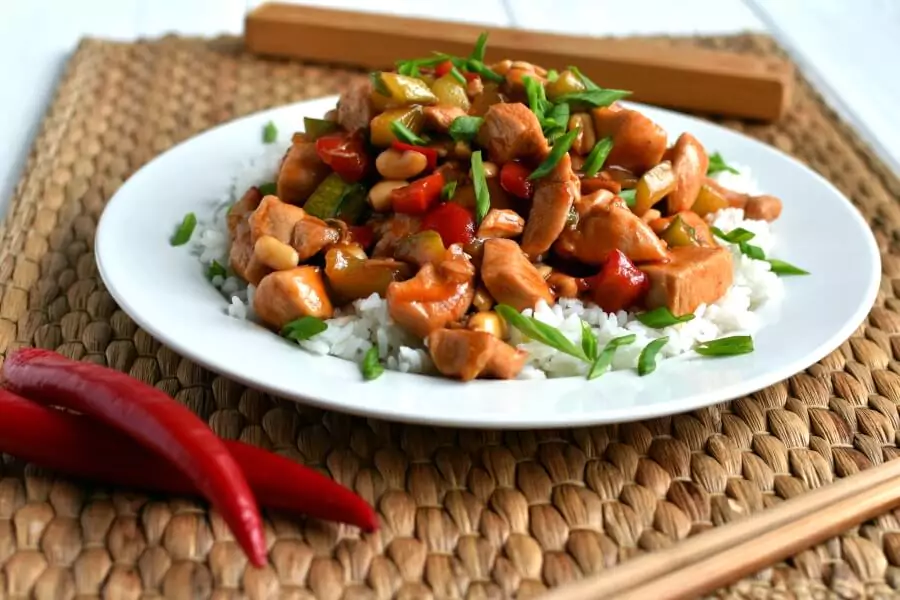Kung Wow Chicken-Homemade Kung Wow Chicken-How To Make Kung Wow Chicken
