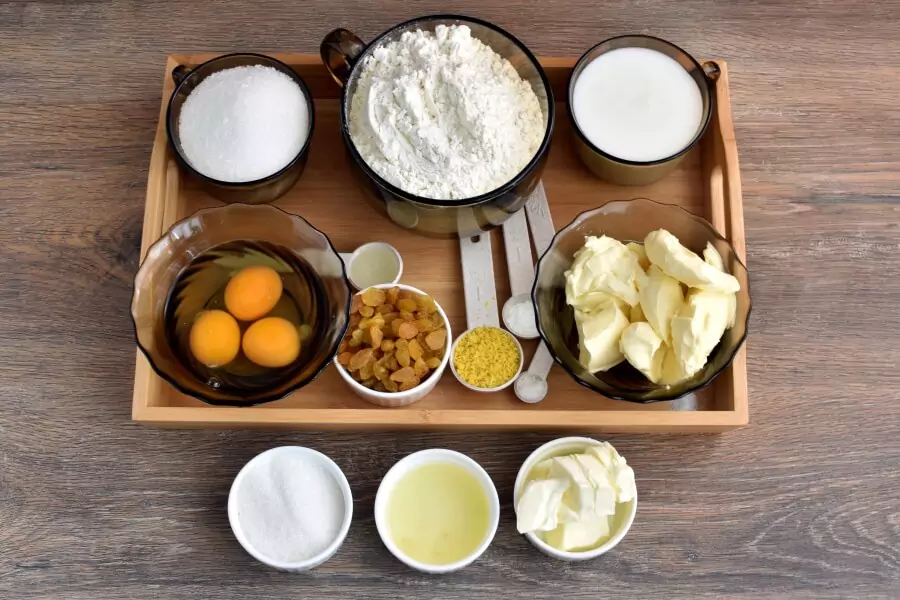 Ingredients for Lemon Fiesta Cake