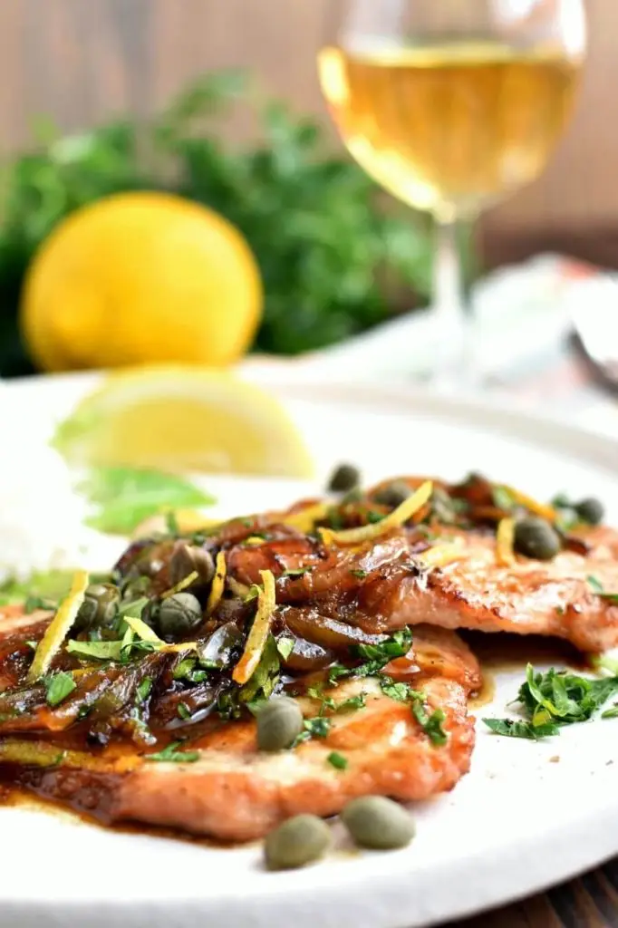 Lemony Pork Piccata