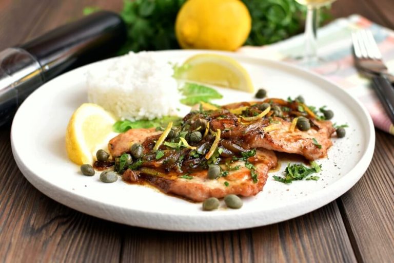 Step 10 - Lemony Pork Piccata