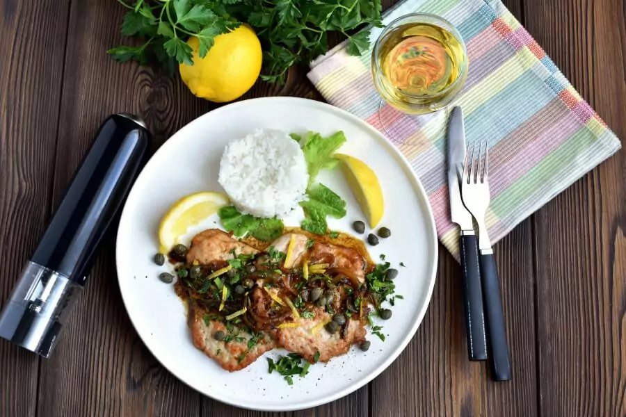 Lemony Pork Piccata