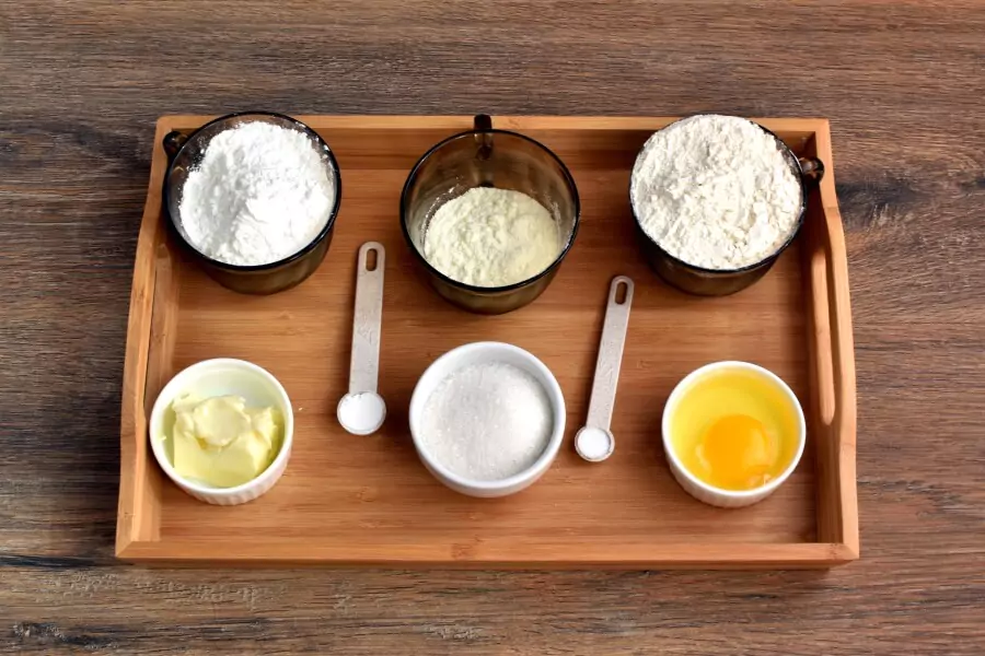 Ingredients for Lipardo’s Puto Seko