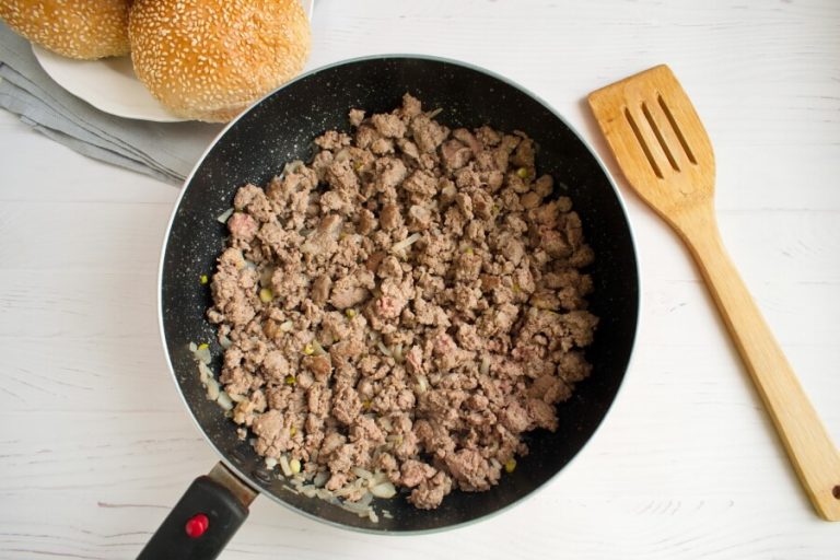 Step 1 - Loose Meat on a Bun, Restaurant Style