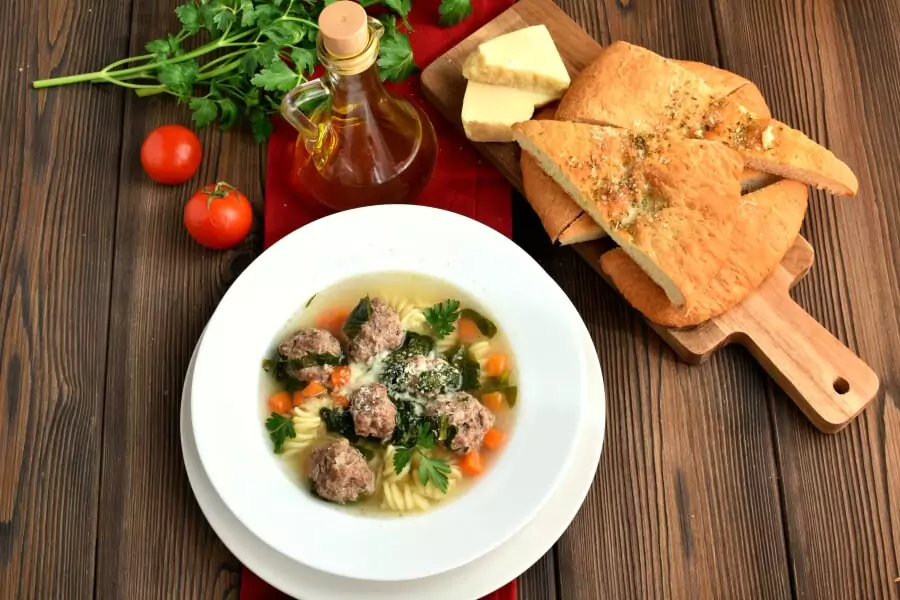 Mama’s Italian Wedding Soup