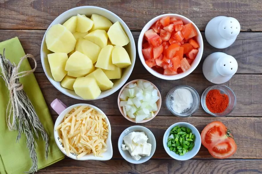 Ingredients for Mexi Tatoes