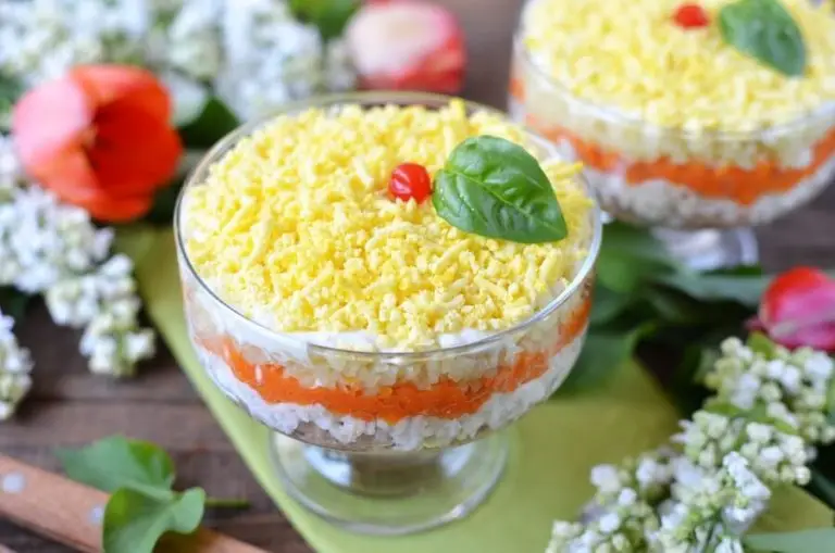 Step 10 - Mimosa Salad