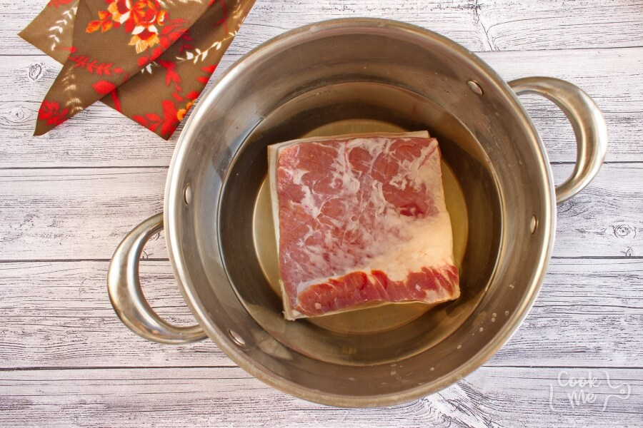 Okinawa Shoyu Pork recipe - step 1