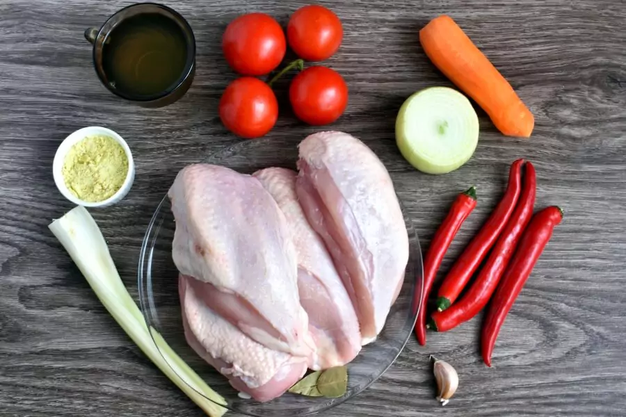 Ingredients for Easy Pollo Adobado