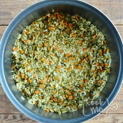 Quick and Easy Spinach Rice (Palak Rice) recipe - step 6
