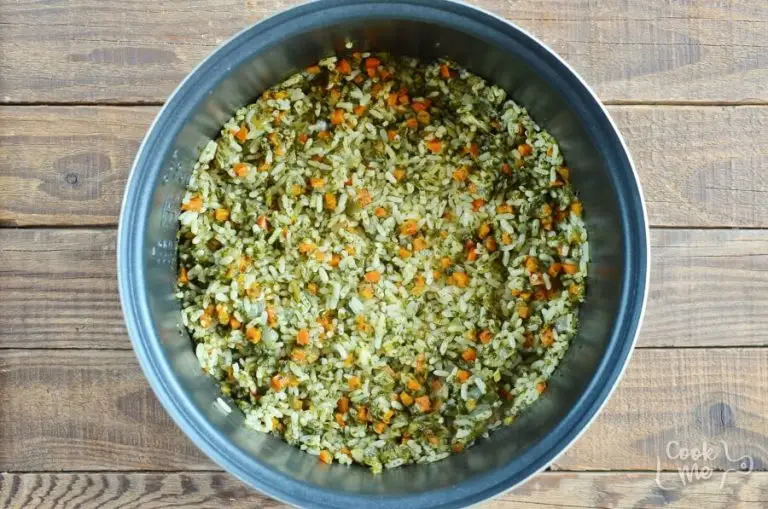 Step 6 - Quick and Easy Spinach Rice (Palak Rice)