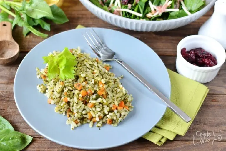 Step 7 - Quick and Easy Spinach Rice (Palak Rice)