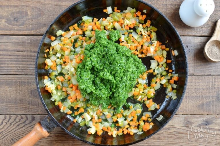 Step 4 - Quick and Easy Spinach Rice (Palak Rice)