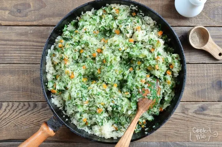 Step 5 - Quick and Easy Spinach Rice (Palak Rice)