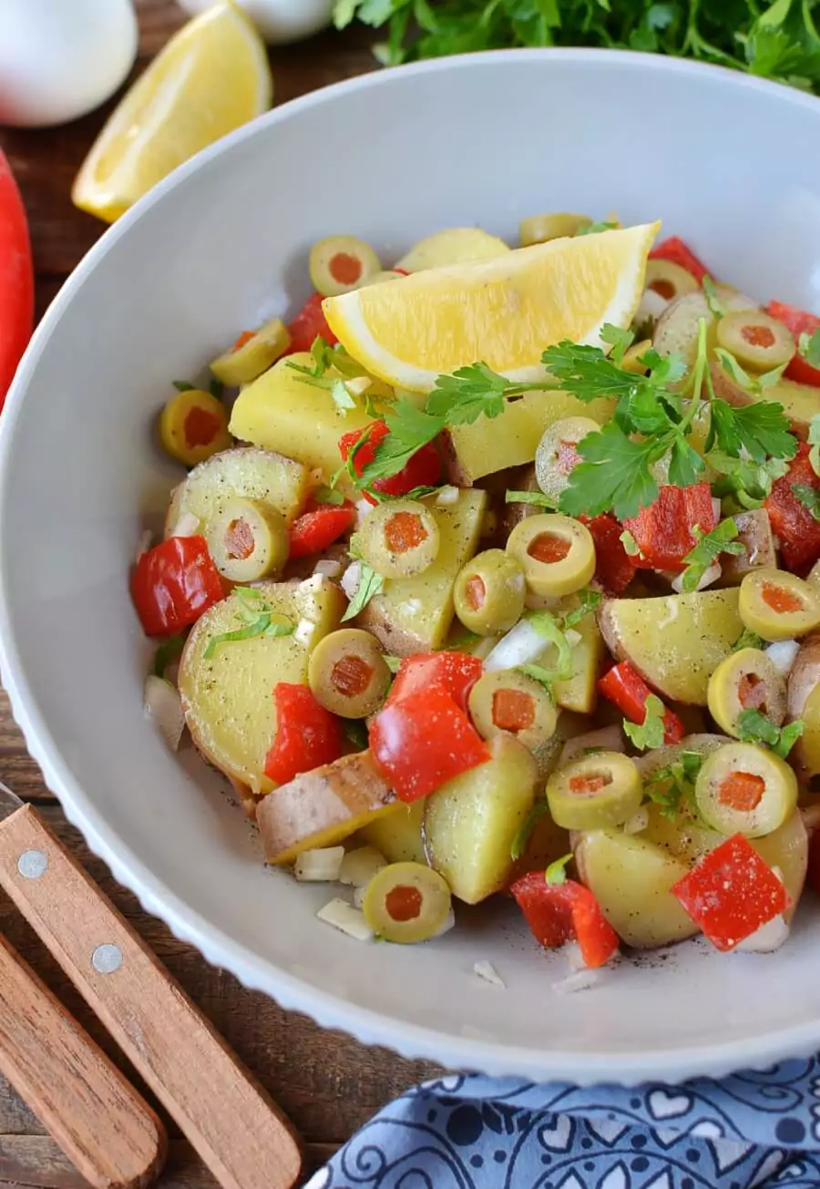 Savory Spanish Potato Salad