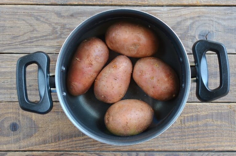 Step 1 - Savory Spanish Potato Salad