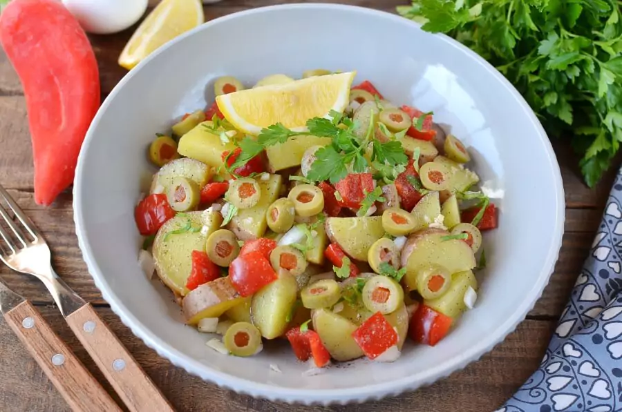 Savory Spanish Potato Salad