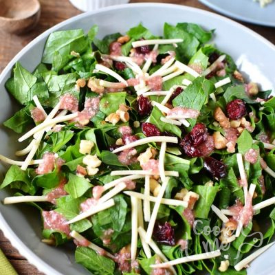 Simple Cranberry Spinach Salad Recipe-How To Make Simple Cranberry Spinach Salad-Delicious Simple Cranberry Spinach Salad
