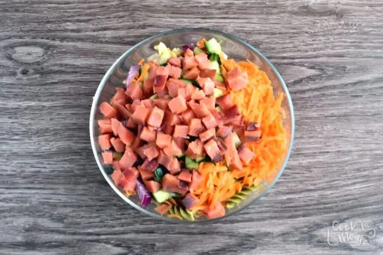 Step 3 - Smoked Salmon Pasta Salad
