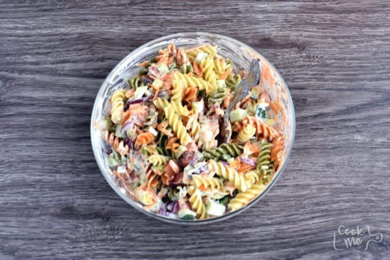 Step 5 - Smoked Salmon Pasta Salad