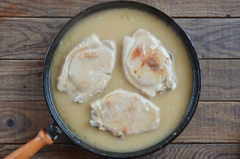 Step 6 - Smothered Pork Chops